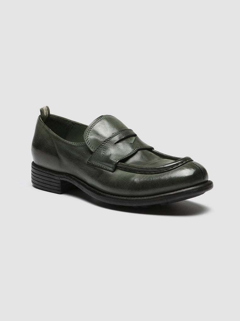 CALIXTE 020 Depths - green Leather loafers Women Officine Creative - 3