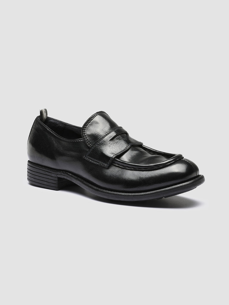 CALIXTE 020 Nero - Black Leather loafers Women Officine Creative - 3