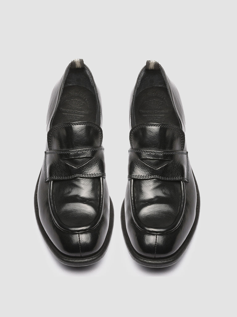 CALIXTE 020 Nero - Black Leather loafers Women Officine Creative - 2