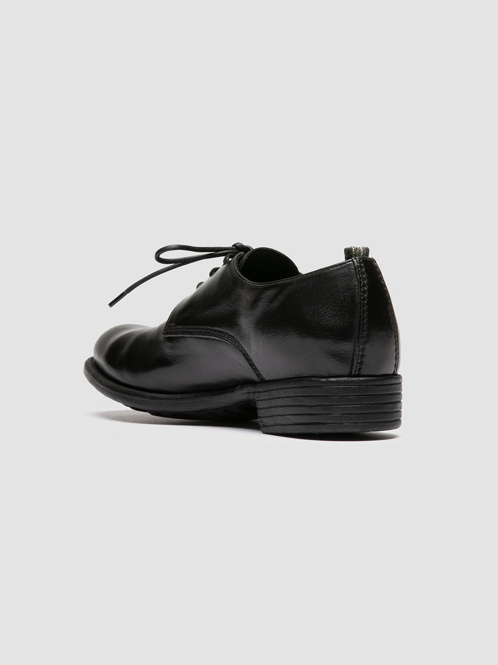 CALIXTE 068 - Black Leather Derby Shoes Women Officine Creative - 4