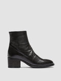 DENNER 101 Ebano - Brown Leather Ankle Boots Women Officine Creative - 1