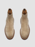 HOPKINS CREPE 117 Alce - Taupe Suede Chelsea Boots Men Officine Creative - 2