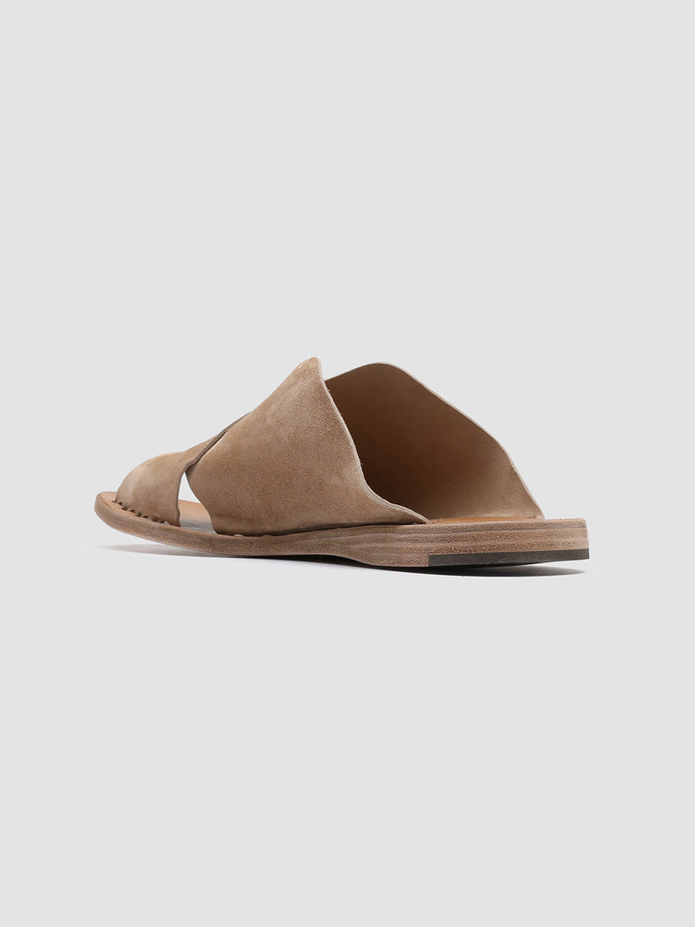 ITACA 019 Palissandro - Brown Suede Sandals Women Officine Creative - 4
