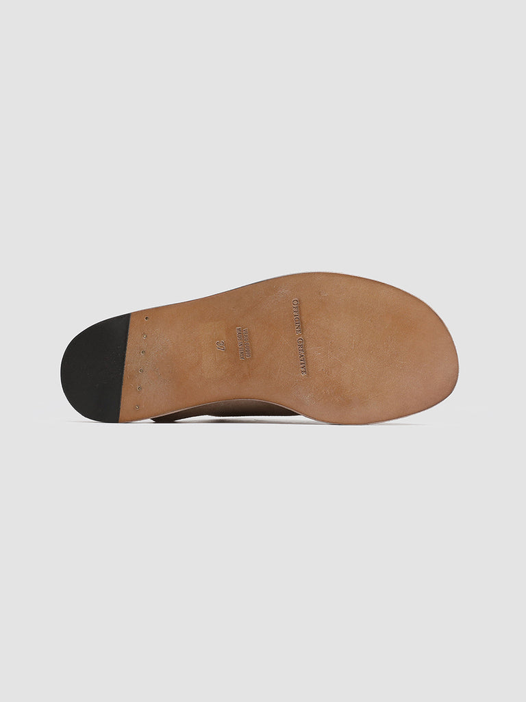 ITACA 019 Palissandro - Brown Suede Sandals
