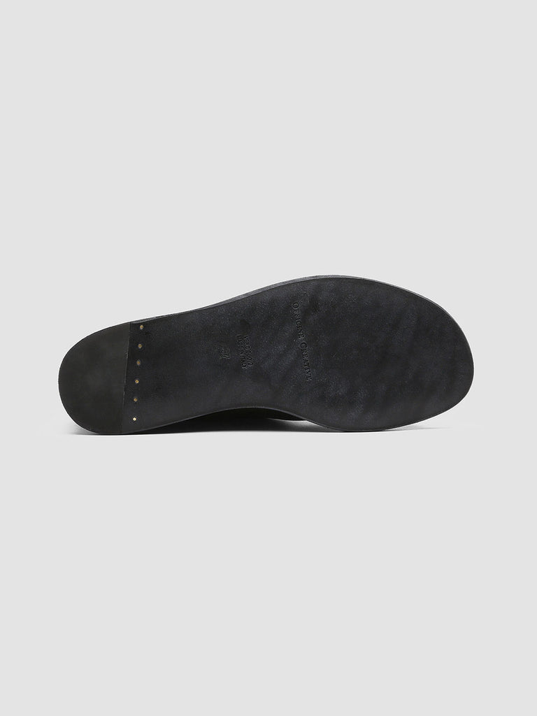 ITACA 026 Nero - Black Leather Sandals Women Officine Creative - 5