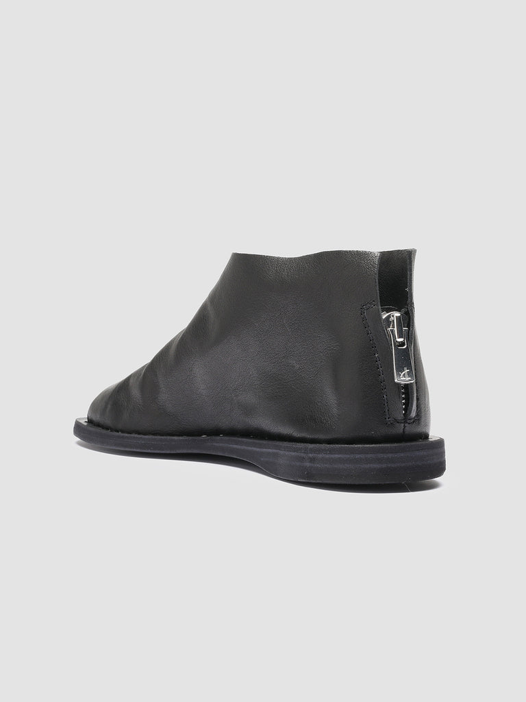 ITACA 032 Nero - Black Leather sandals Women Officine Creative - 4
