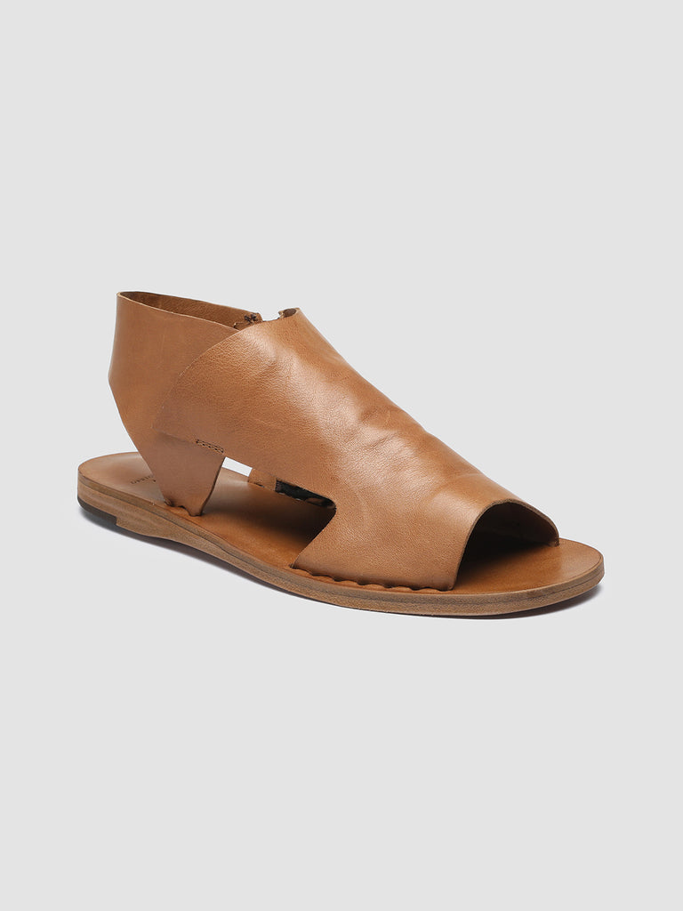 ITACA 033 Santiago - Brown Leather sandals Women Officine Creative - 3