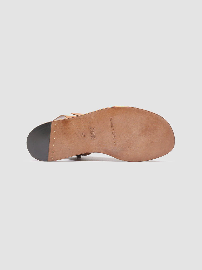 ITACA 033 Santiago - Brown Leather sandals Women Officine Creative - 5