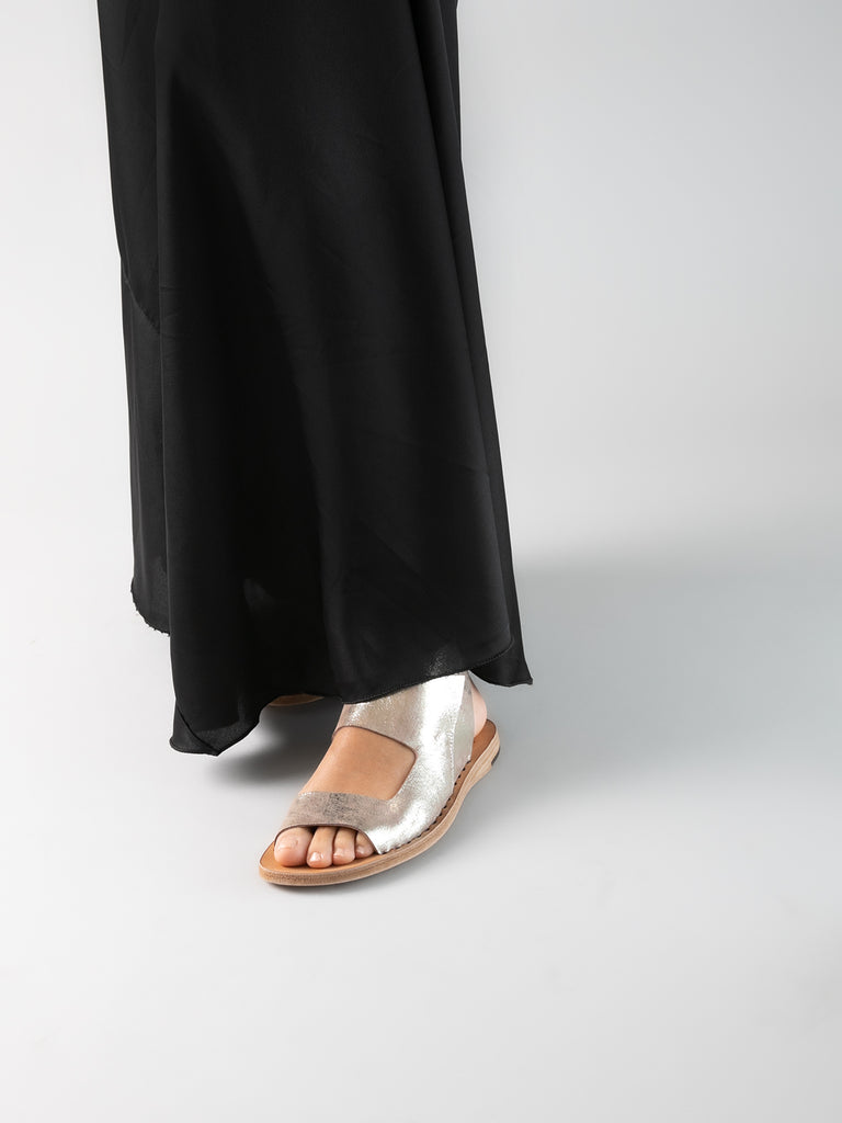 ITACA 039  Nero - Black Leather Sandals Women Officine Creative - 6