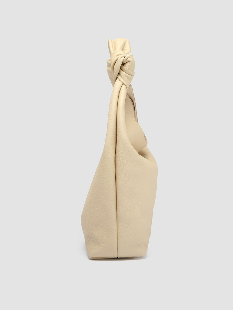 BOLINA 15 Sand - Ivory Leather Hobo Bag Officine Creative - 3