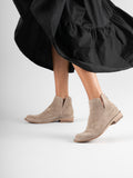 LEGRAND 160 Nude Spring - Ivory Suede ankle boots Women Officine Creative - 6