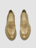 LEXIKON 516 - Taupe Leather Loafers - 1