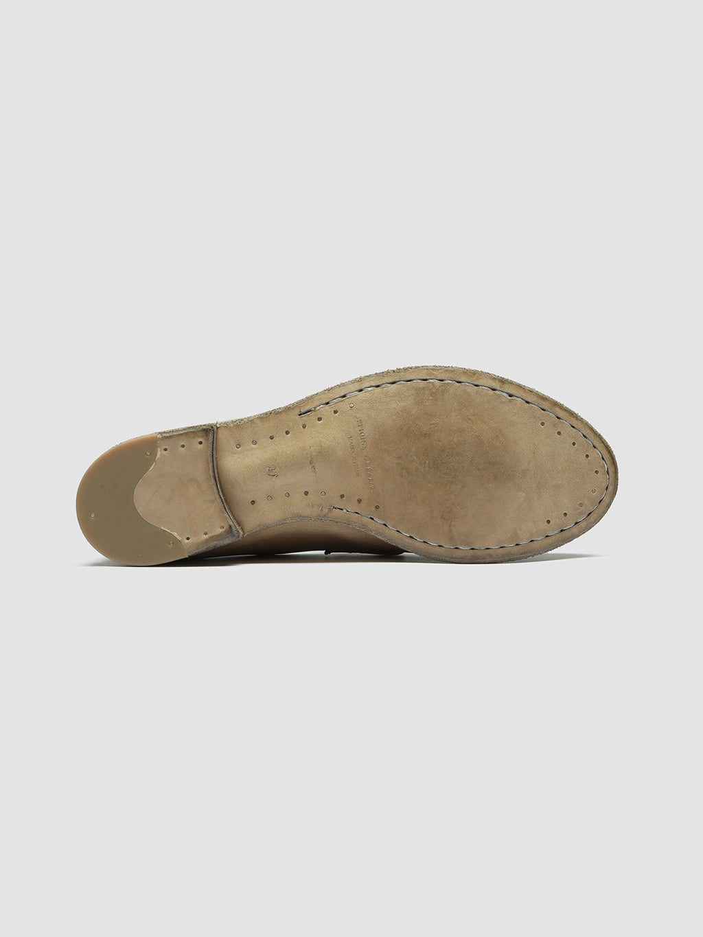 LEXIKON 516 - Taupe Leather Loafers - 4