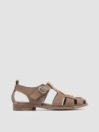 LEXIKON 536 Orice - Taupe Suede Sandals Women Officine Creative - 1