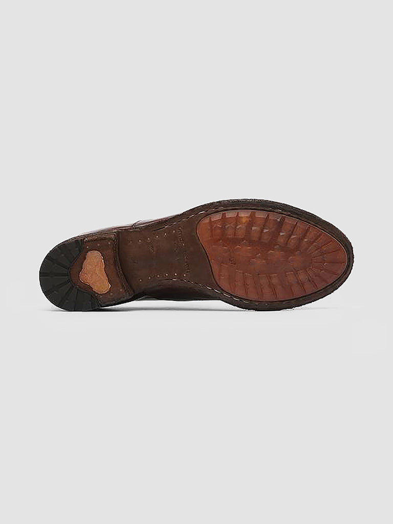 LEXIKON 017 Cigar - Brown Leather Oxford Shoes Women Officine Creative - 5