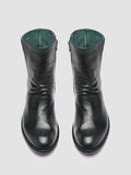 LISON 034 Boutelle/Supernero - Green Leather Ankle Boots Women Officine Creative - 2