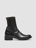 LISON 041 Ebano - Brown Leather Ankle Boots Women Officine Creative - 1