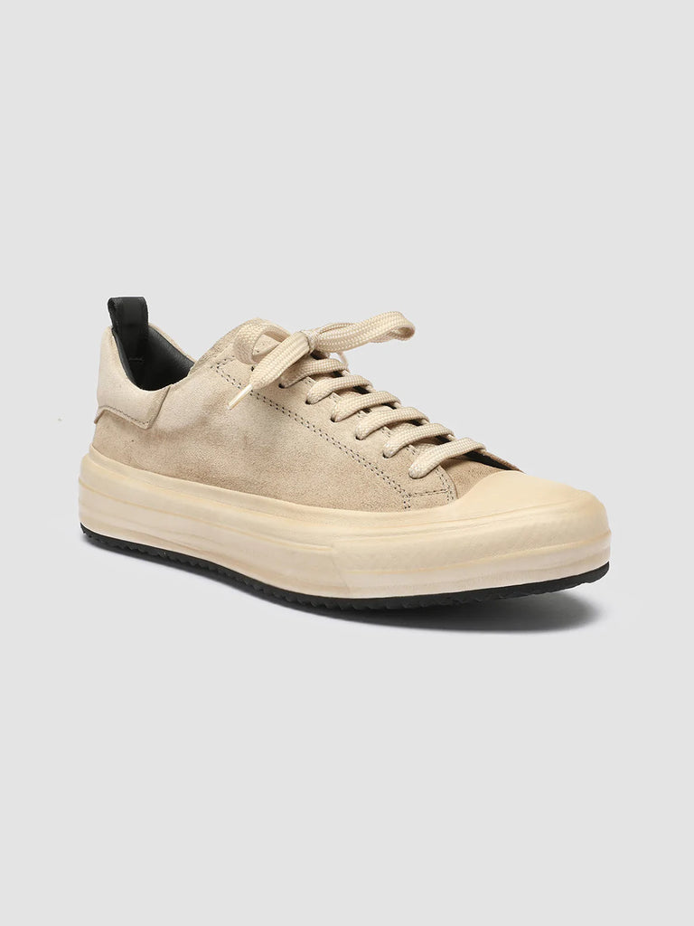 MES 105 Nude Spring - Ivory Suede sneakers Women Officine Creative - 3