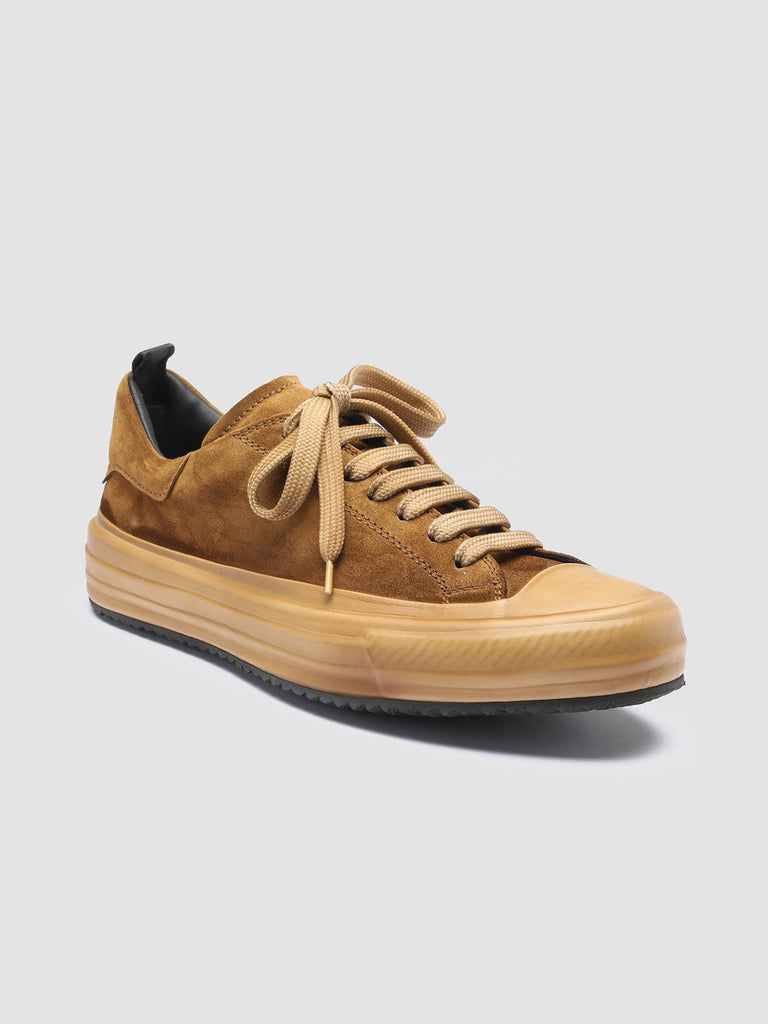 MES 105 Curry - Yellow Suede Sneakers Women Officine Creative - 3