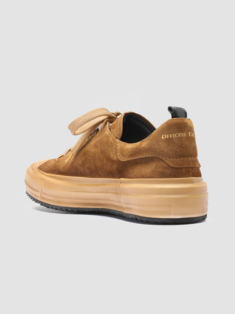 MES 105 Curry - Yellow Suede Sneakers Women Officine Creative - 4