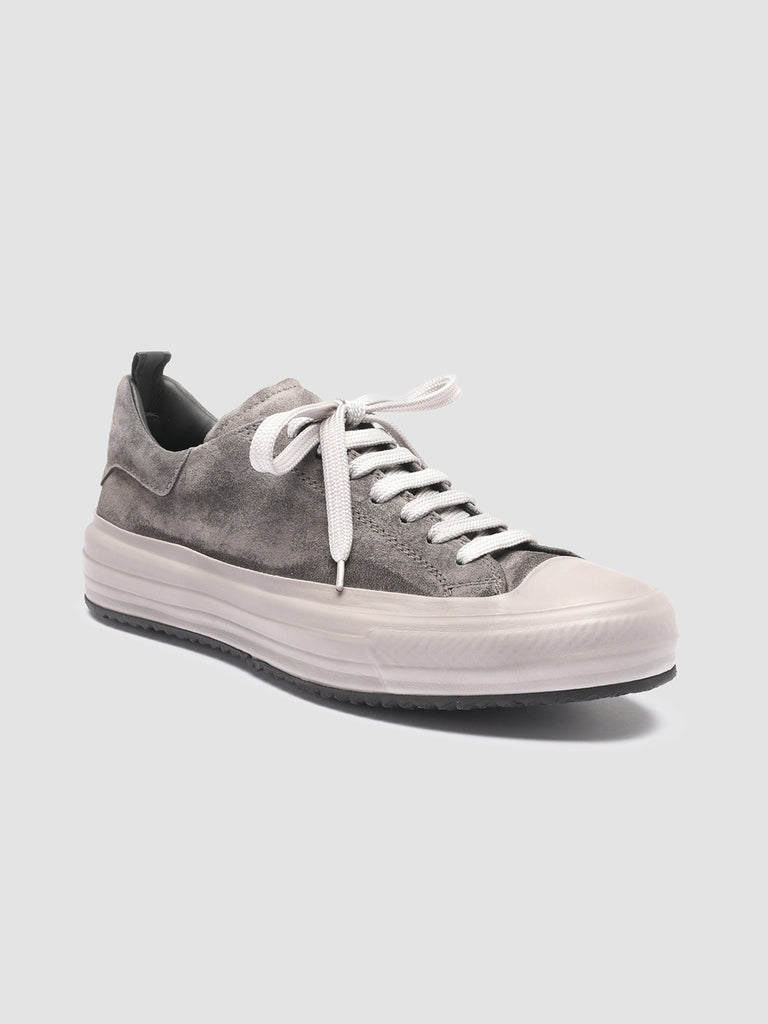 MES 105 Dusty Ombre - Grey Suede Sneakers Women Officine Creative - 3