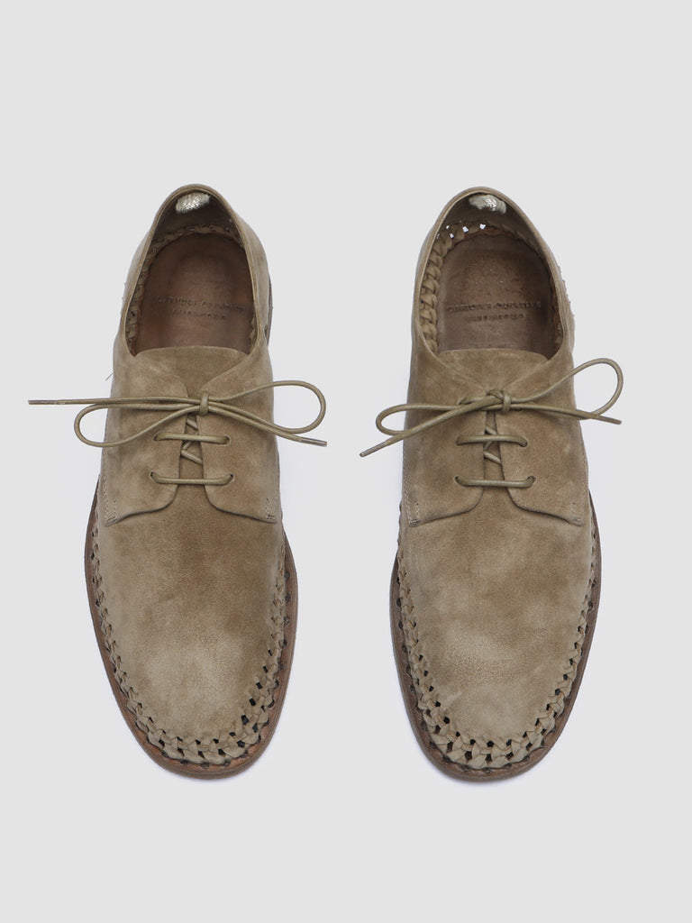 MILES 001 Sughero - Brown Suede derby shoes Men Officine Creative - 2
