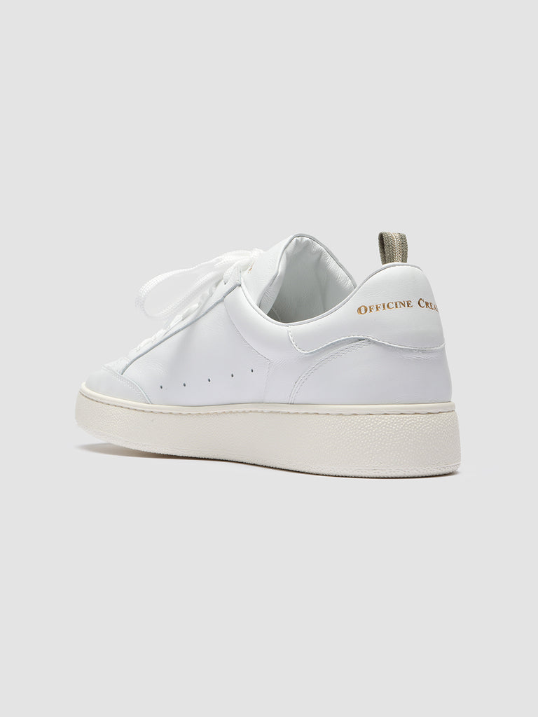 MOWER 007 Bianco - White Leather Sneakers Men Officine Creative - 4
