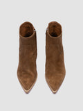 NOELIE DD 102 - Brown Suede Zipped Boots Women Officine Creative -2