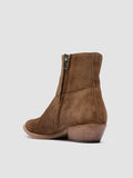 NOELIE DD 102 - Brown Suede Zipped Boots Women Officine Creative -4