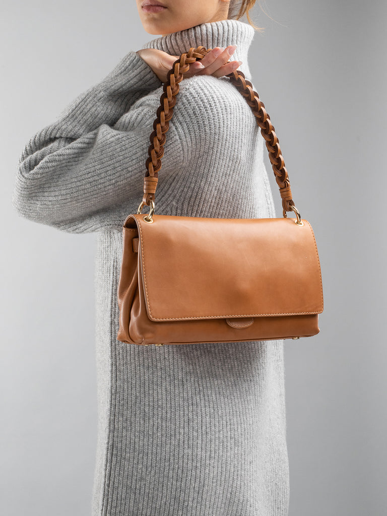NOLITA WOVEN 212 Scotch - Brown Nappa Leather Hand Bag Officine Creative - 5