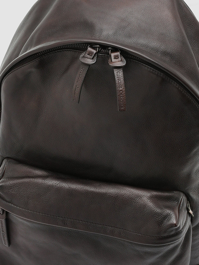 OC PACK Moro 25 - Brown Leather Backpack Officine Creative - 2
