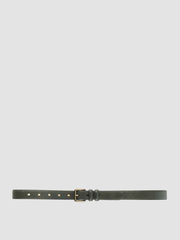 OC STRIP 09 Dephts - Green Leather Belt