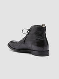 ANATOMIA 013 Nero - Black Leather Ankle Boots Men Officine Creative - 4