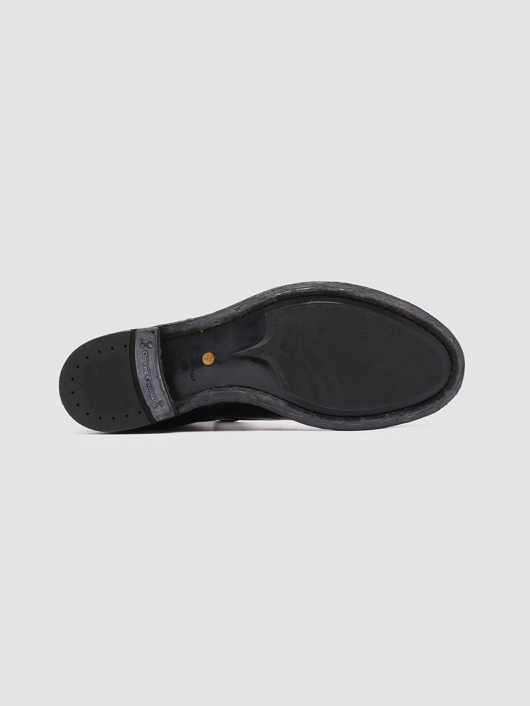 ANATOMIA 016 Nero - Black Leather Ankle Boots Men Officine Creative - 5