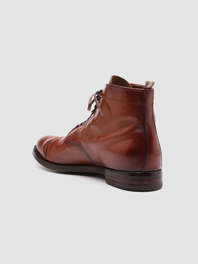 ANATOMIA 016 Cuoio - Tan Leather Ankle Boots Men Officine Creative - 4