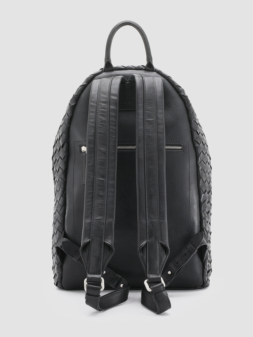 Officine Creative Men's Armor 04 Woven Backpack - Black