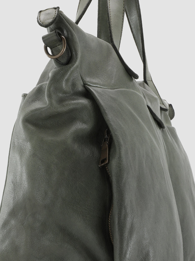 HELMET 27 Dephts - Green Leather Tote Bag Officine Creative - 2