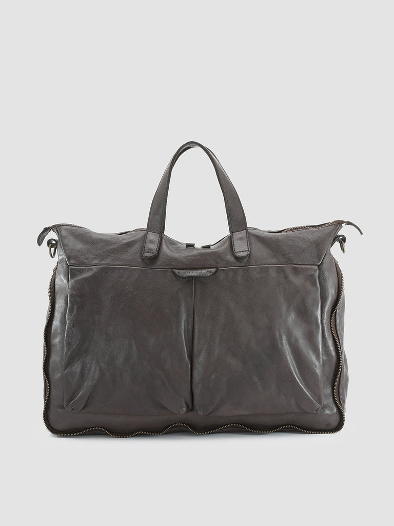 HELMET 29 Ebano - Brown Leather Briefcase