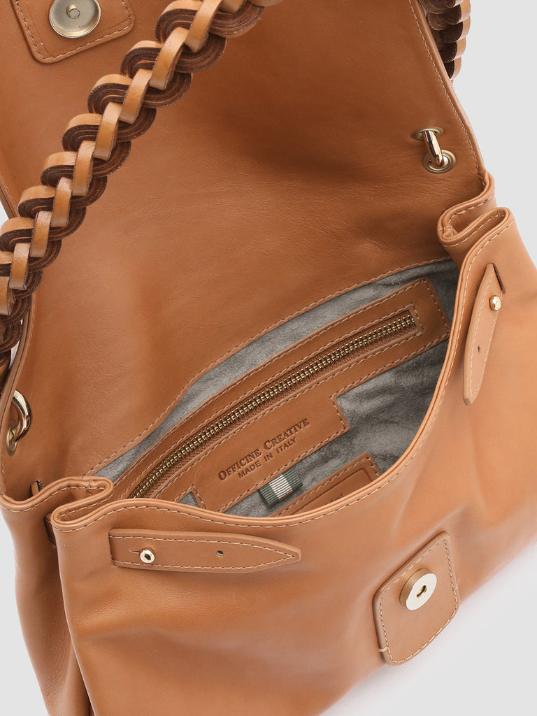 NOLITA WOVEN 212 Scotch - Brown Nappa Leather Hand Bag