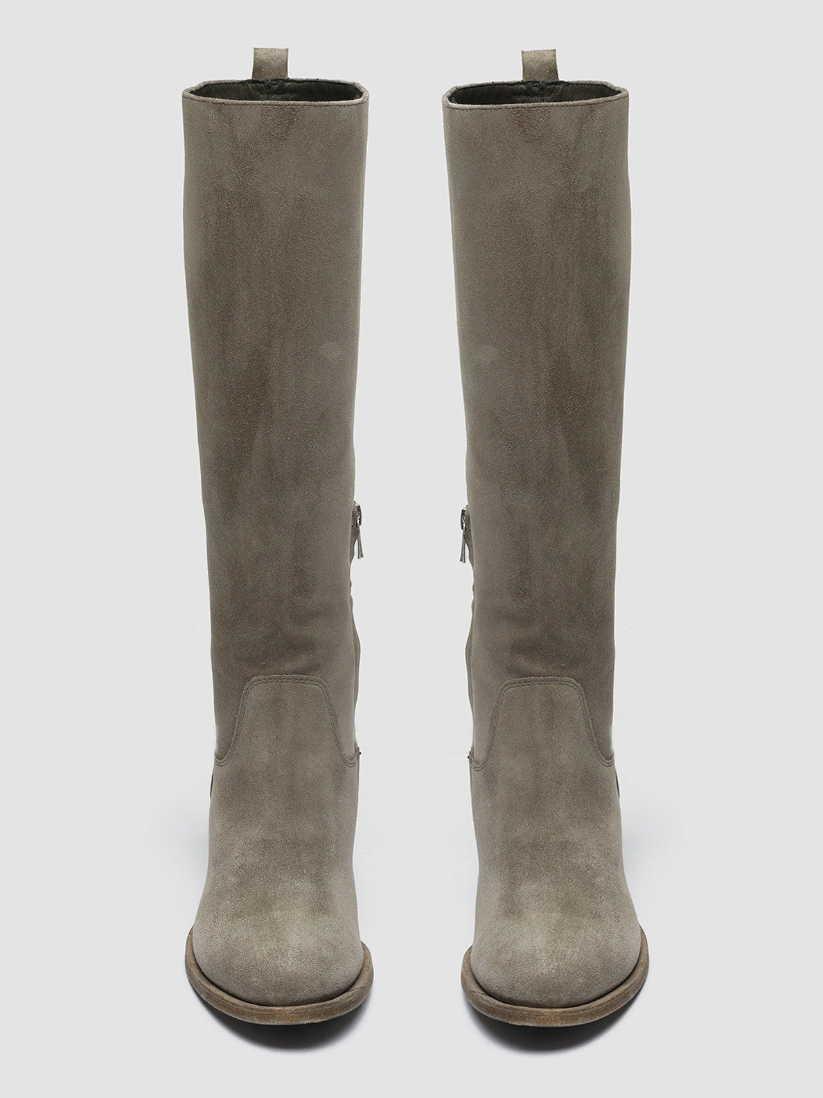 Womens Grey Suede Boots DENNER 116 Officine Creative Womens Grey Suede Boots DENNER 116 Officine Creative