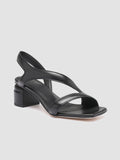 ELSIE 004 Nero - Black Nappa leather sandals Women Officine Creative - 3