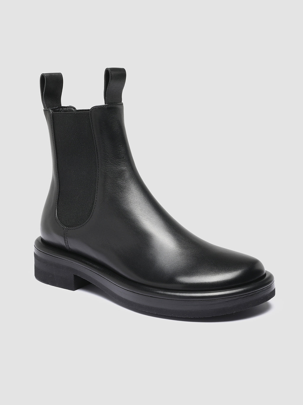 ERA 001 Buttero Nappa Nero - Black Leather Chelsea Boots Women Officine Creative - 2