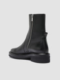 ERA 003 Buttero Nappa Nero - Black Leather Zip Boots Women Officine Creative - 3