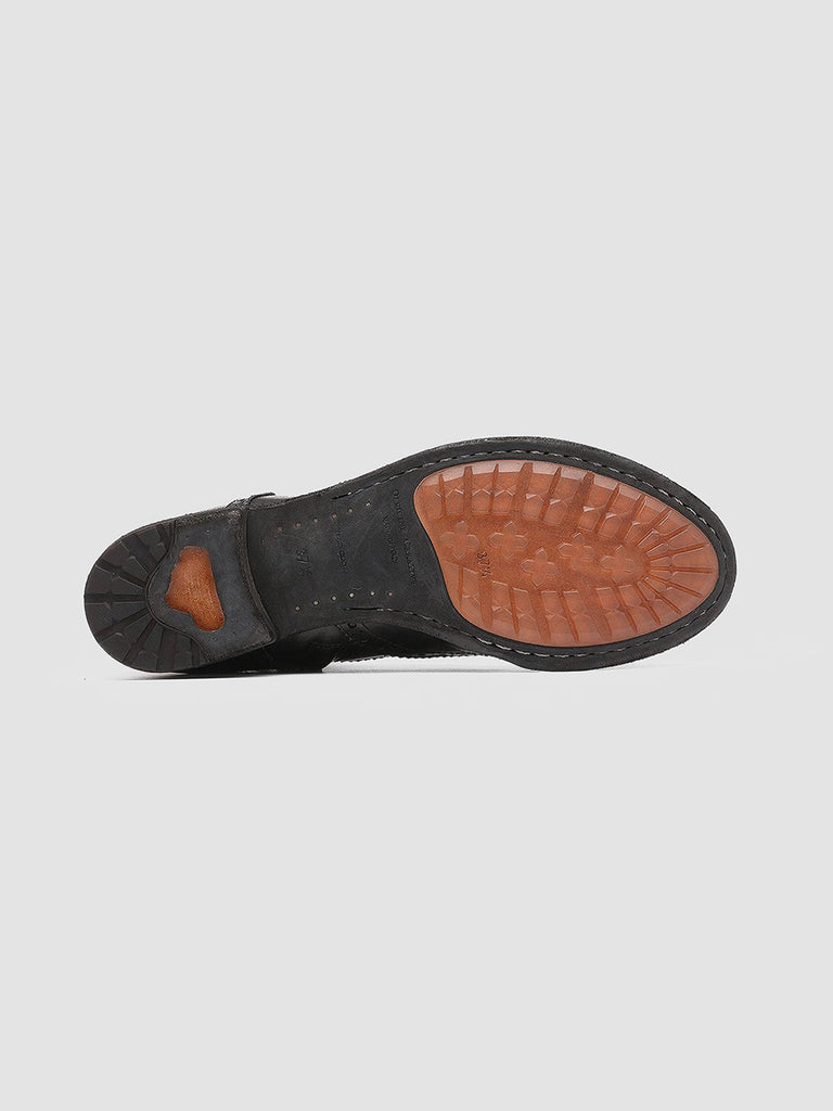 LEXIKON 131 Nero - Black Leather Boots Women Officine Creative - 5