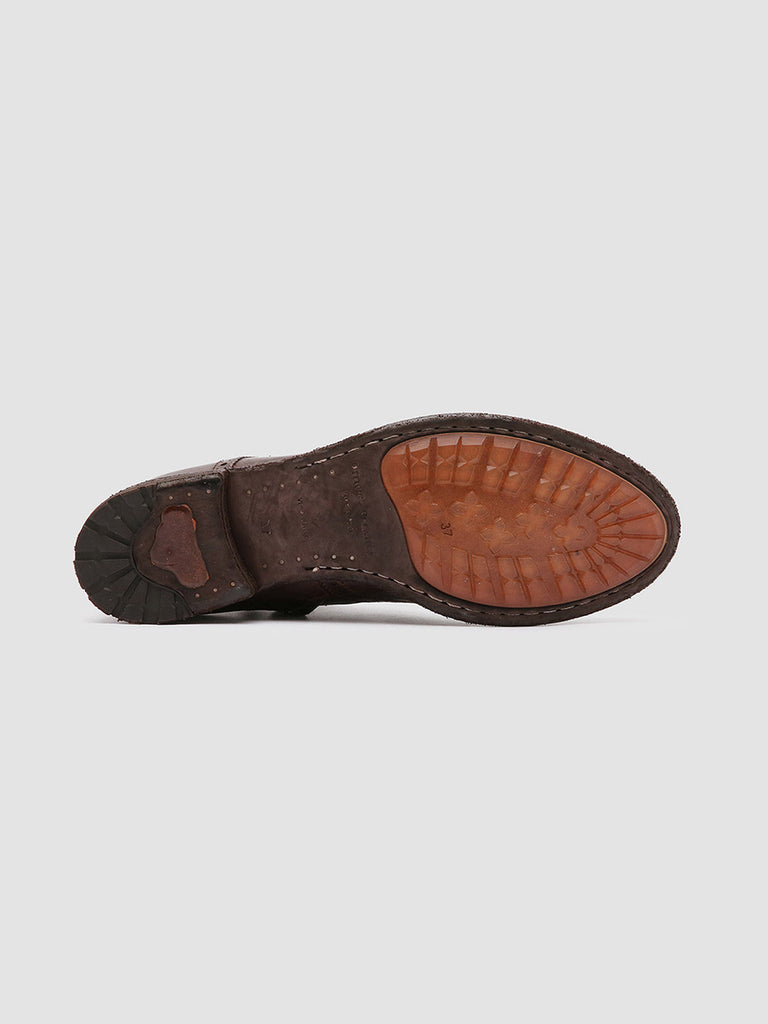 LEXIKON 131 Otto - Burgundy Leather Boots Women Officine Creative - 5