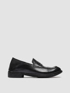 LEXIKON 140 Nero - Black Leather Penny Loafers Women Officine Creative - 1