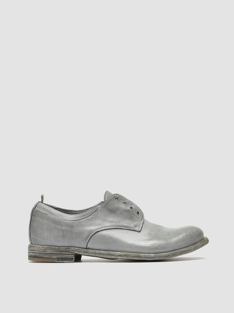 LEXIKON 501 Gigio Perla - Grey Leather derby shoes Women Officine Creative - 1