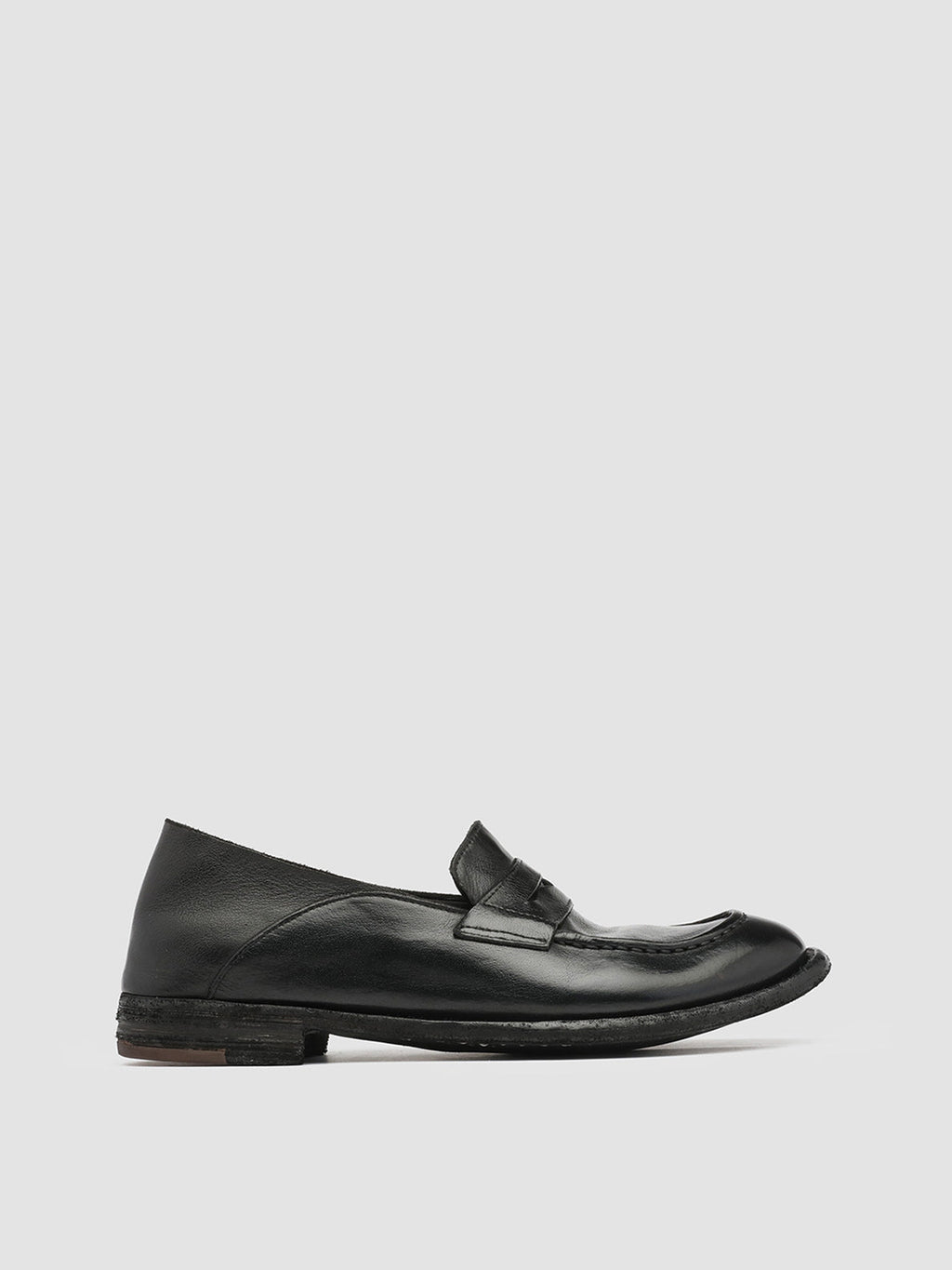 LEXIKON 516 Nero - Black Leather Loafers Women Officine Creative - 1