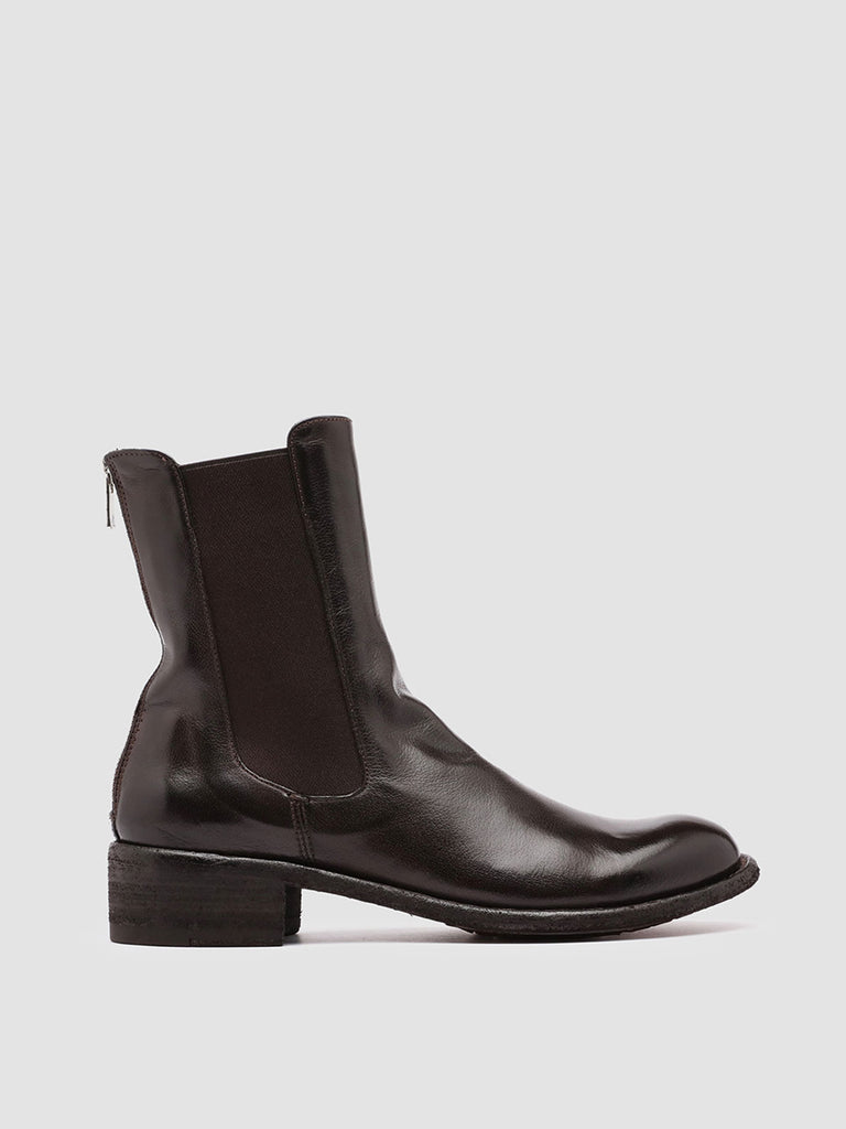 LISON 017 Ebano - Brown Leather Chelsea Boots Women Officine Creative - 1