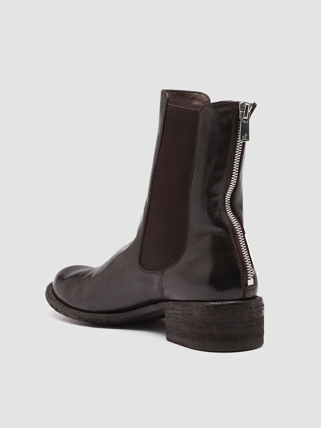 LISON 017 Ebano - Brown Leather Chelsea Boots Women Officine Creative - 4